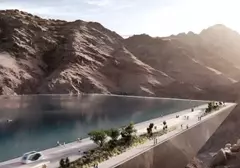 ساخت دریاچه مصنوعی عربستان سعودی توسط ایتالیایی ها